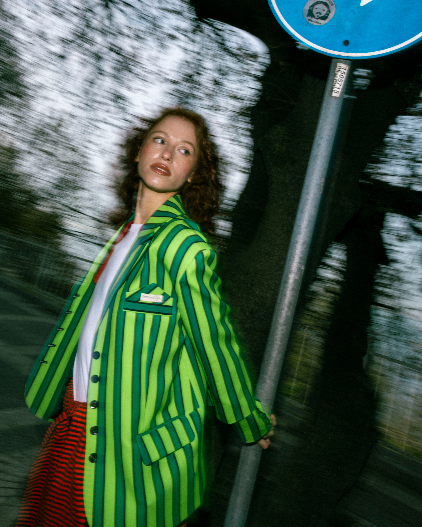 Mor Striped It Blazer