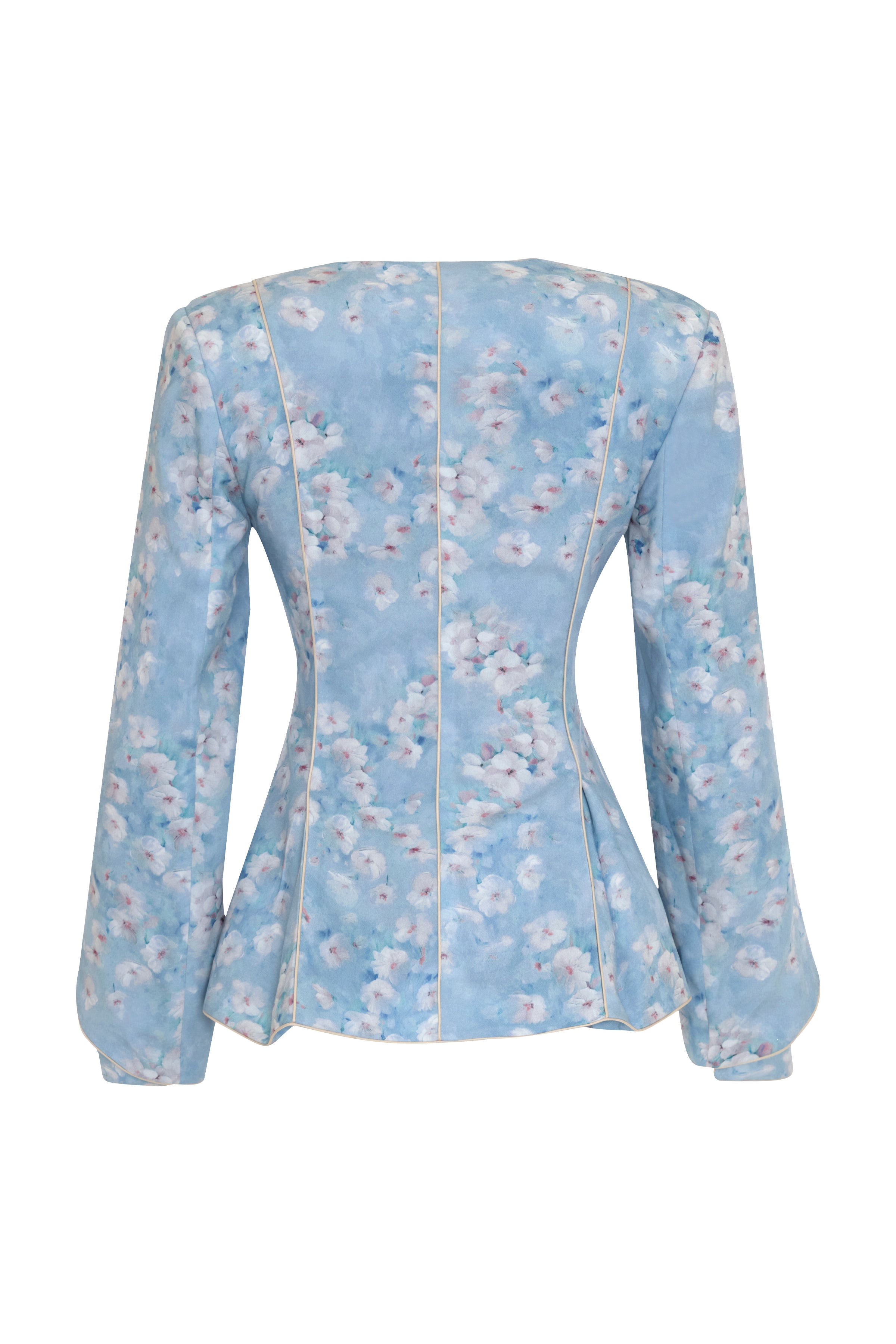 Rose Floral Blazer