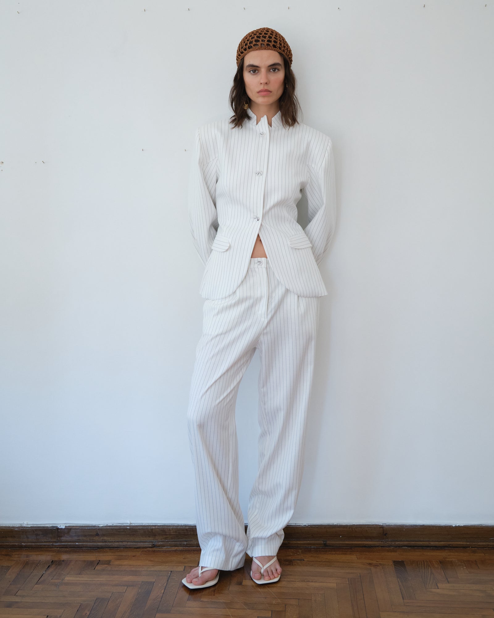 Tulip Blazer Beyaz