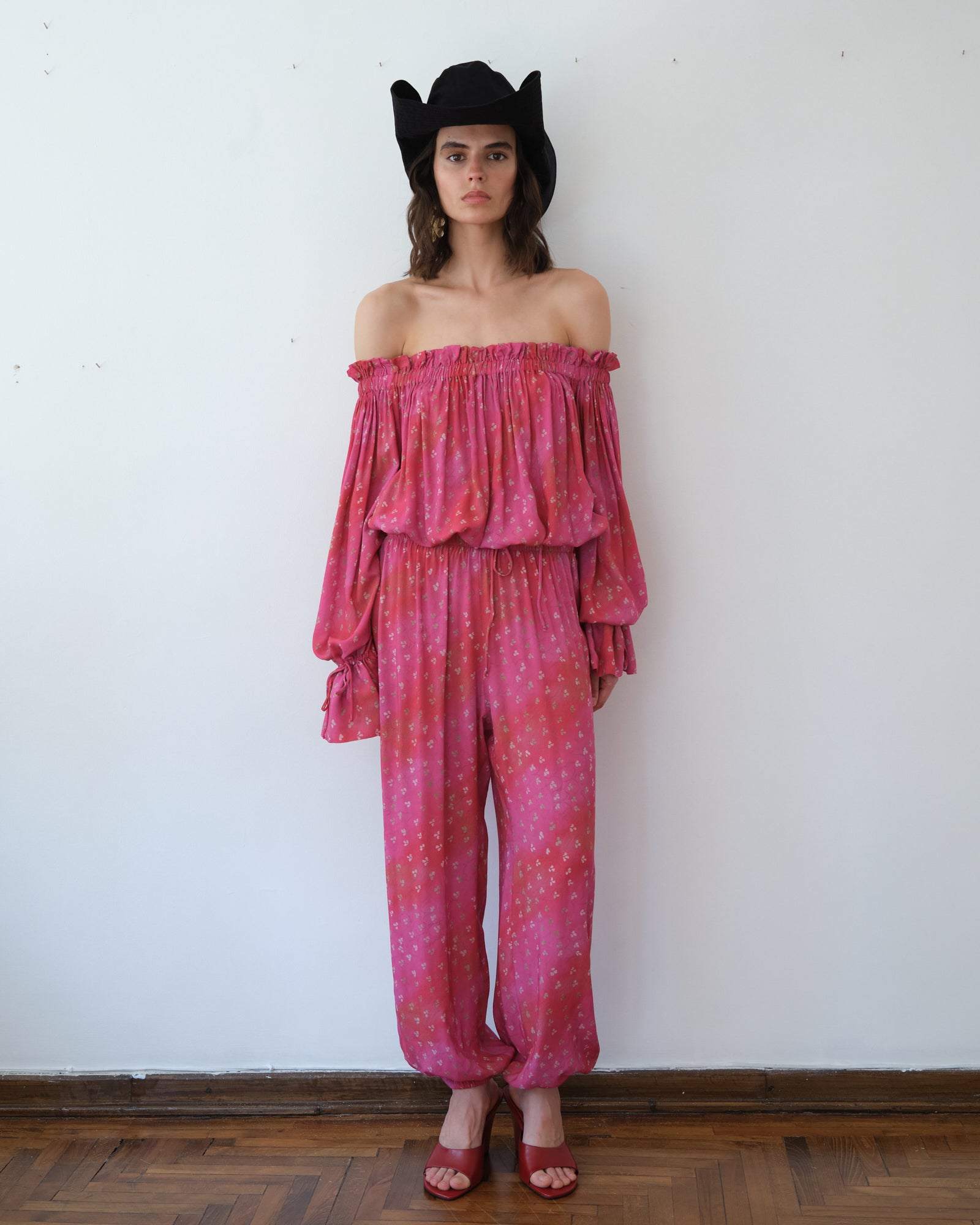 Day Pants Pembe