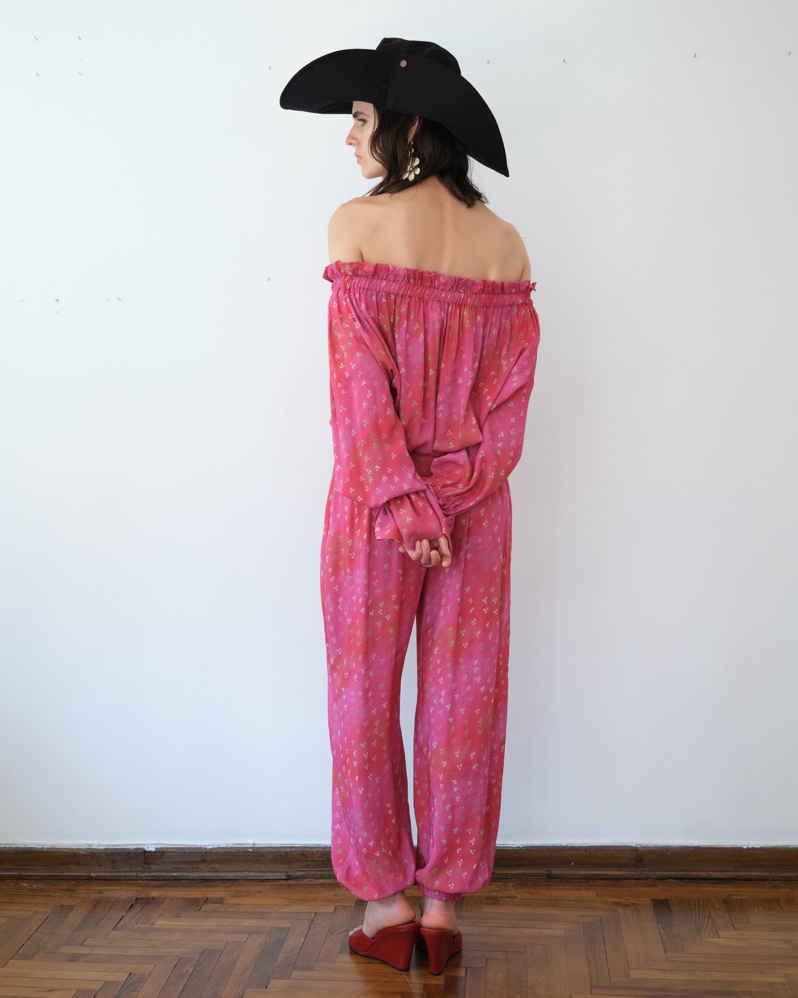 Day Pants Pembe
