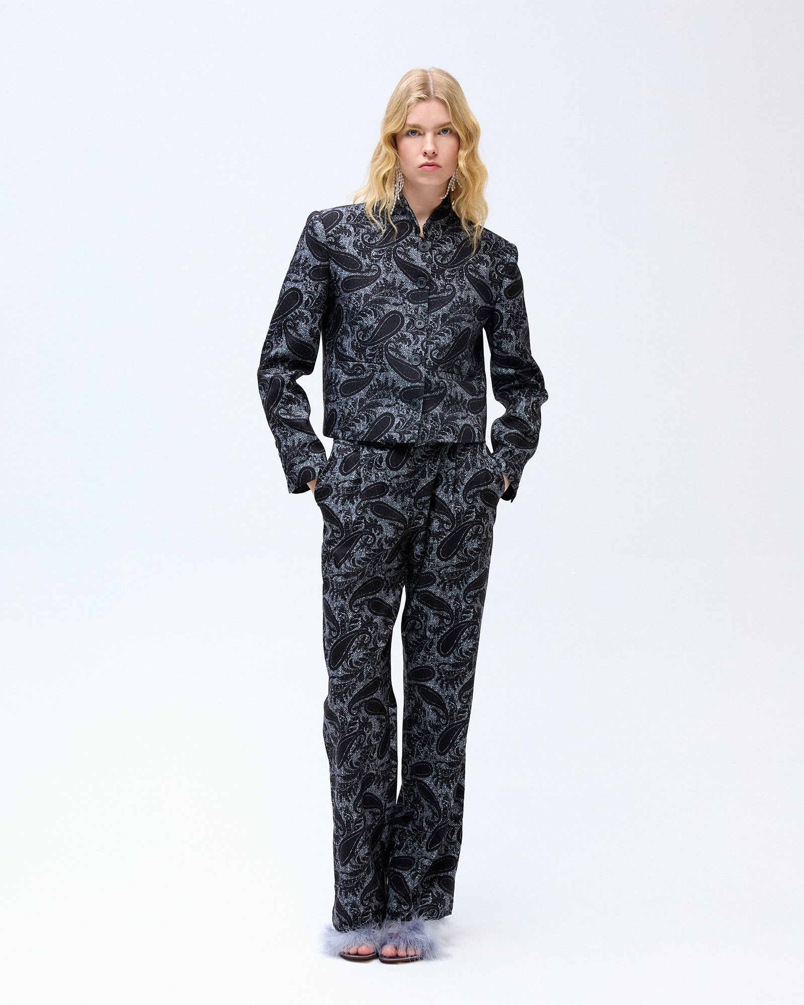 Black Mao Jacket