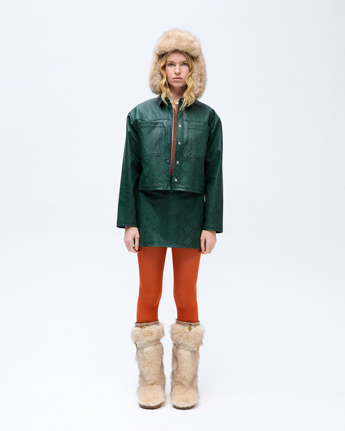 Cut Shirt Green
