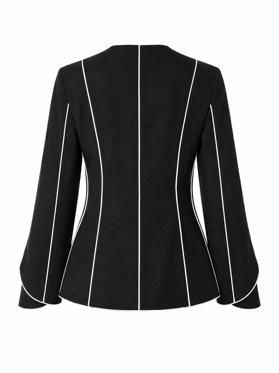 Çizgili Gömlek Blazer