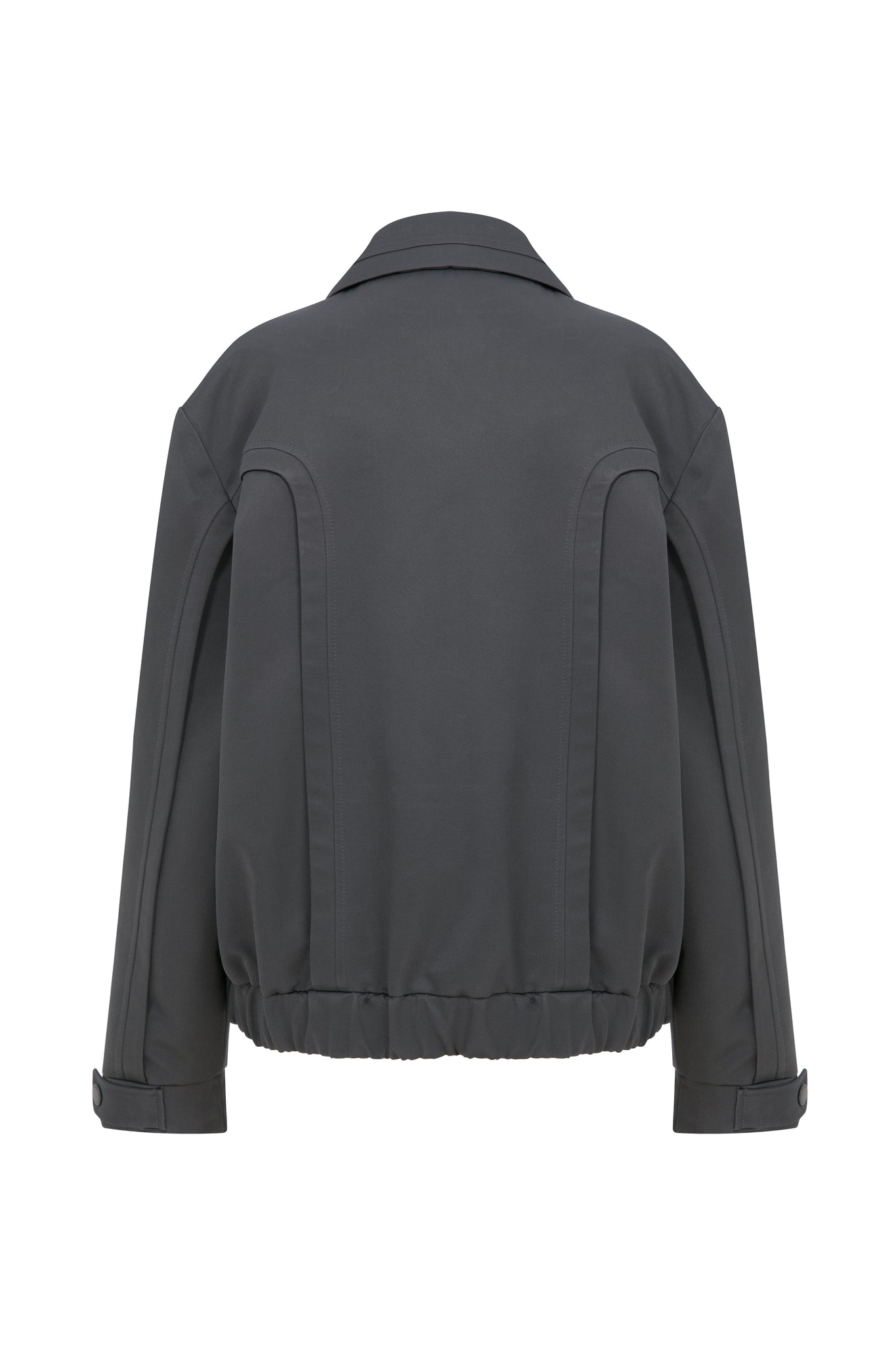 Grey Biker Jacket