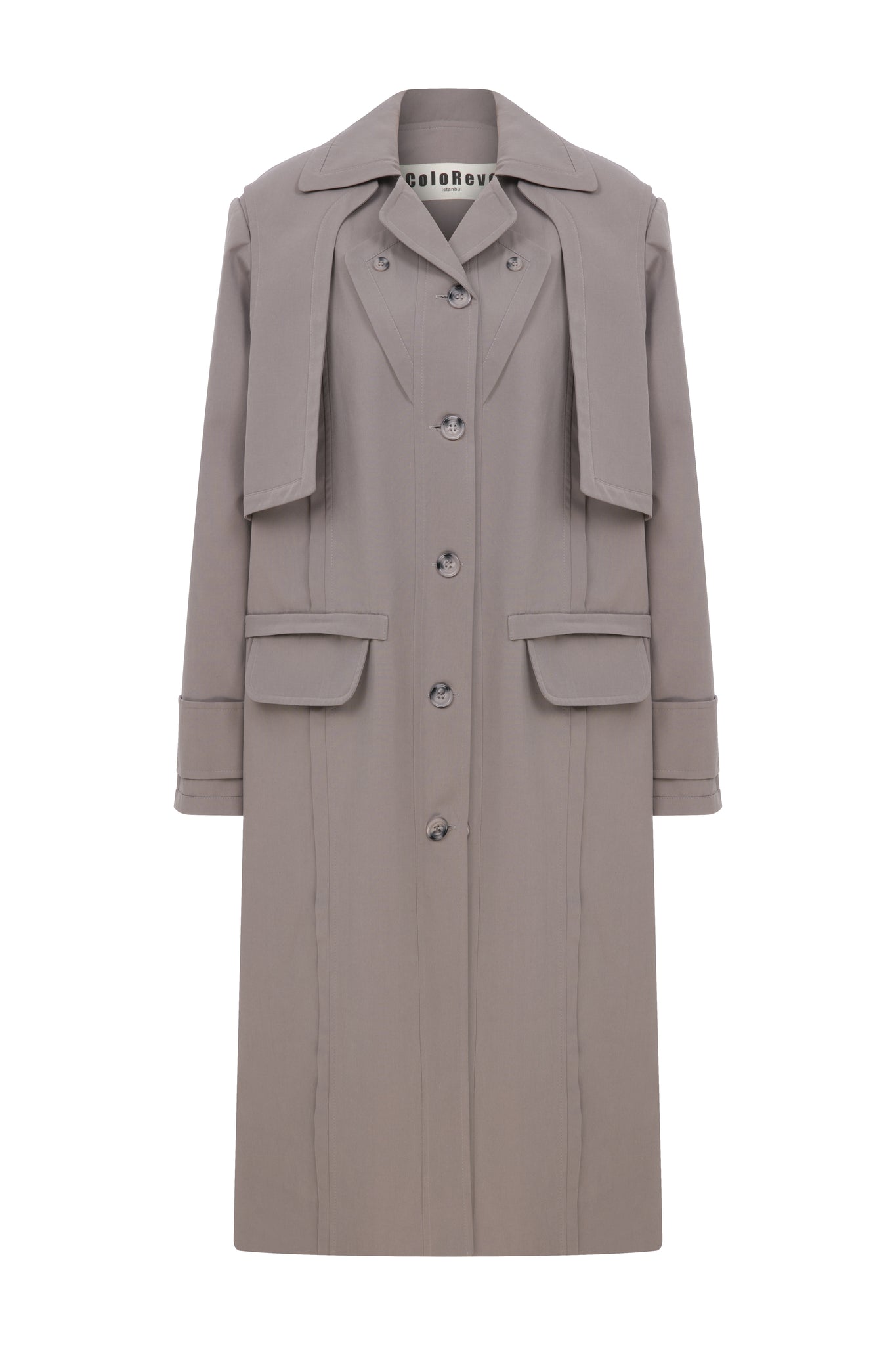 Grey Trench Coat