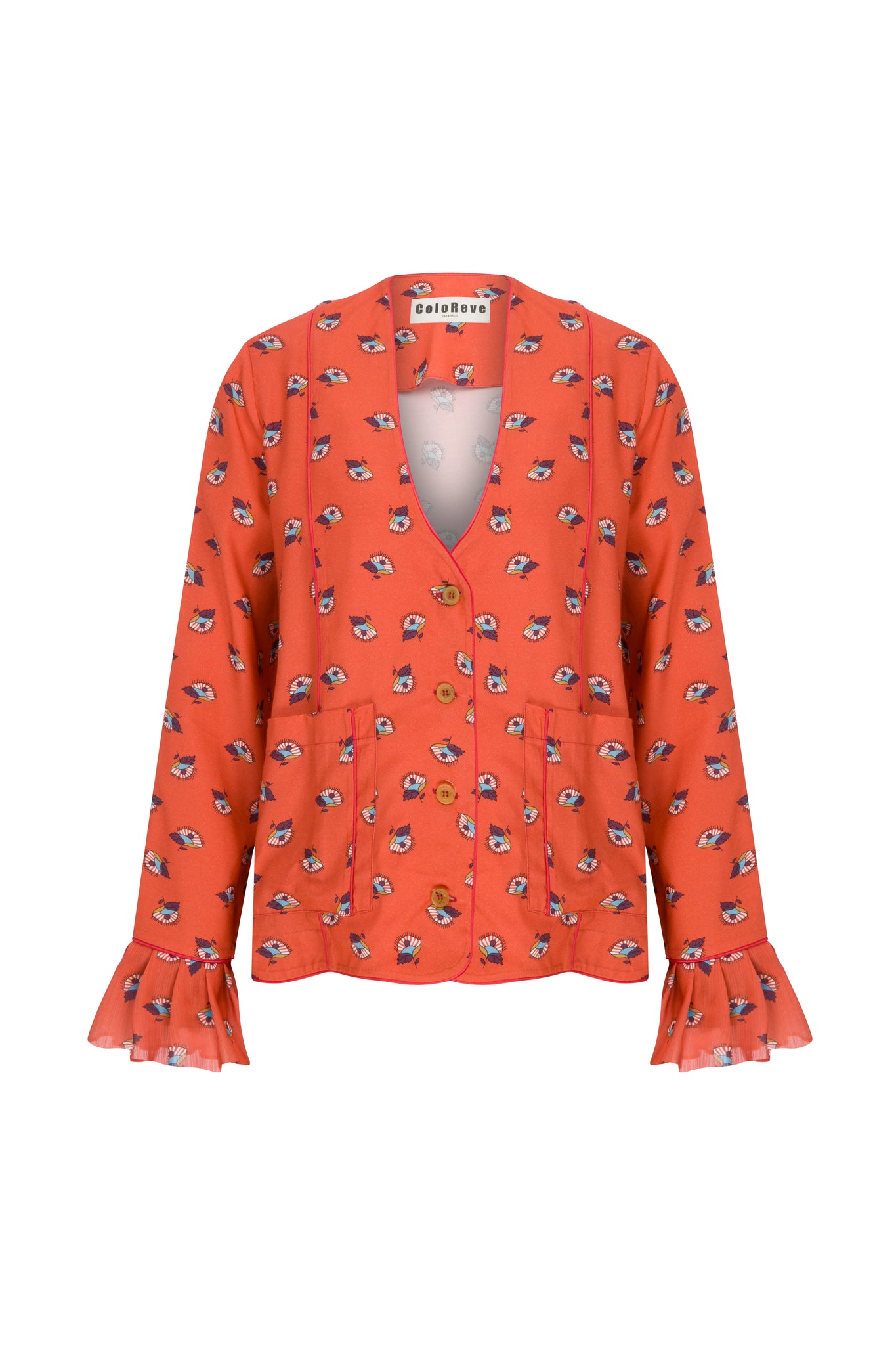 Ruffled Shirt