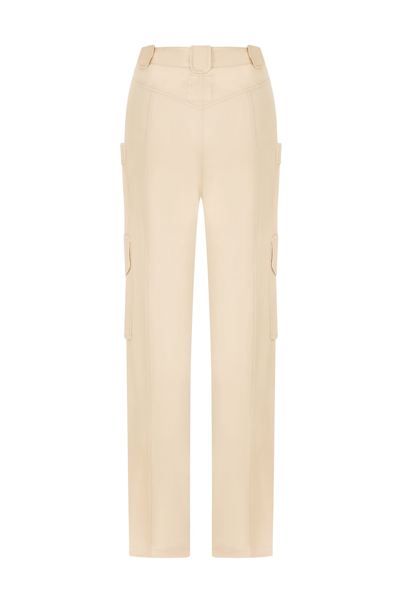Cream Cargo Pants