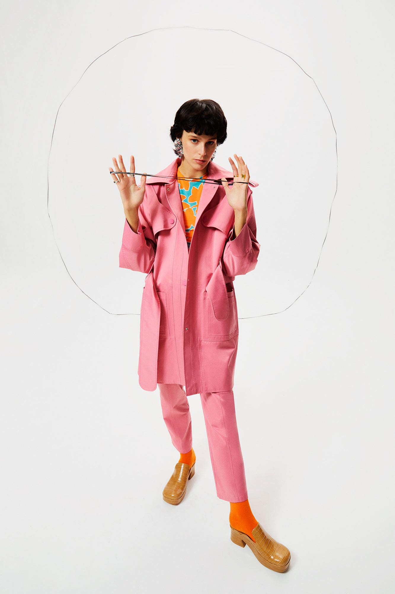 Sorbet Lupi Trench Coat