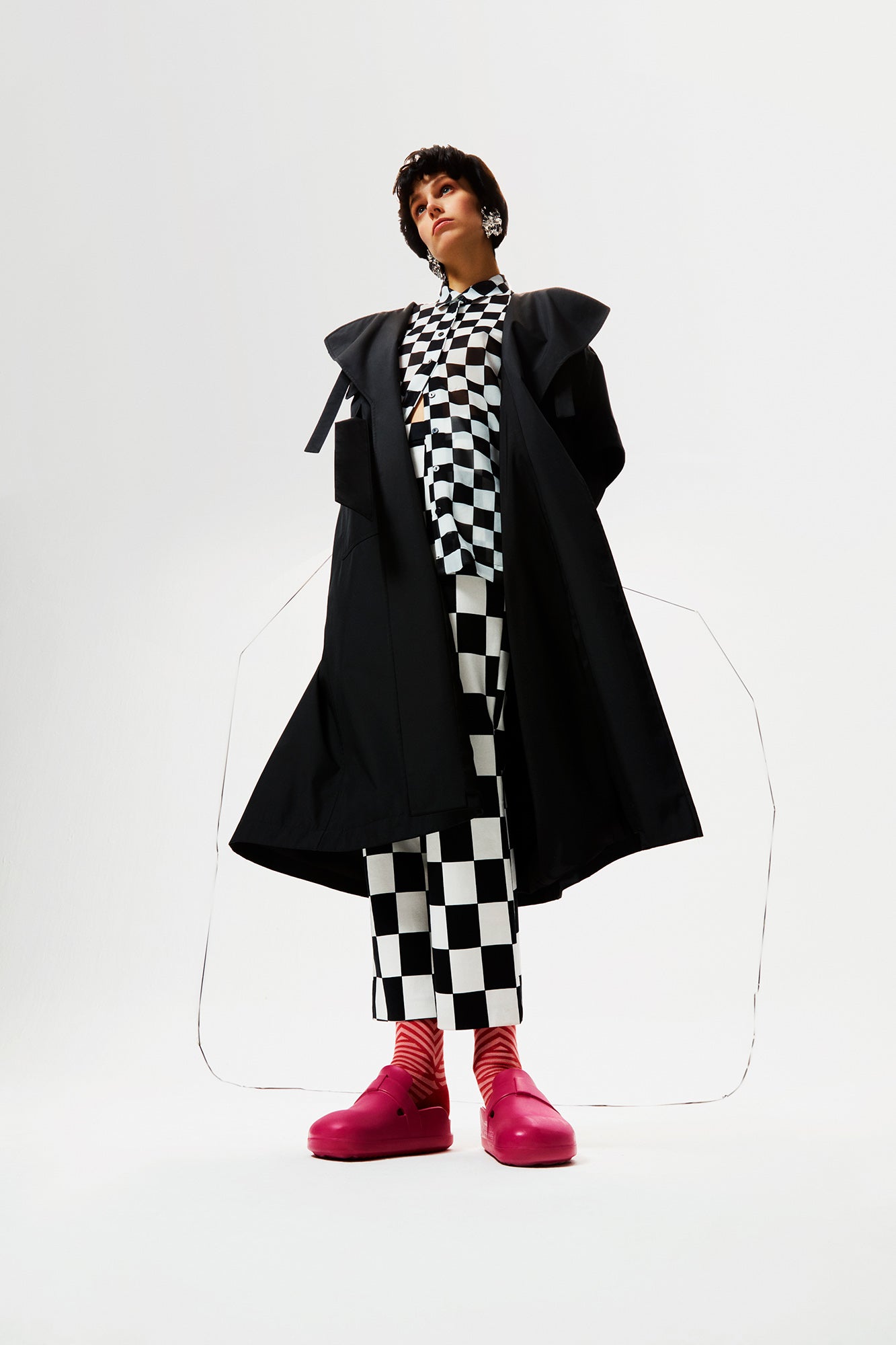 Fisherman Trenchcoat - Black